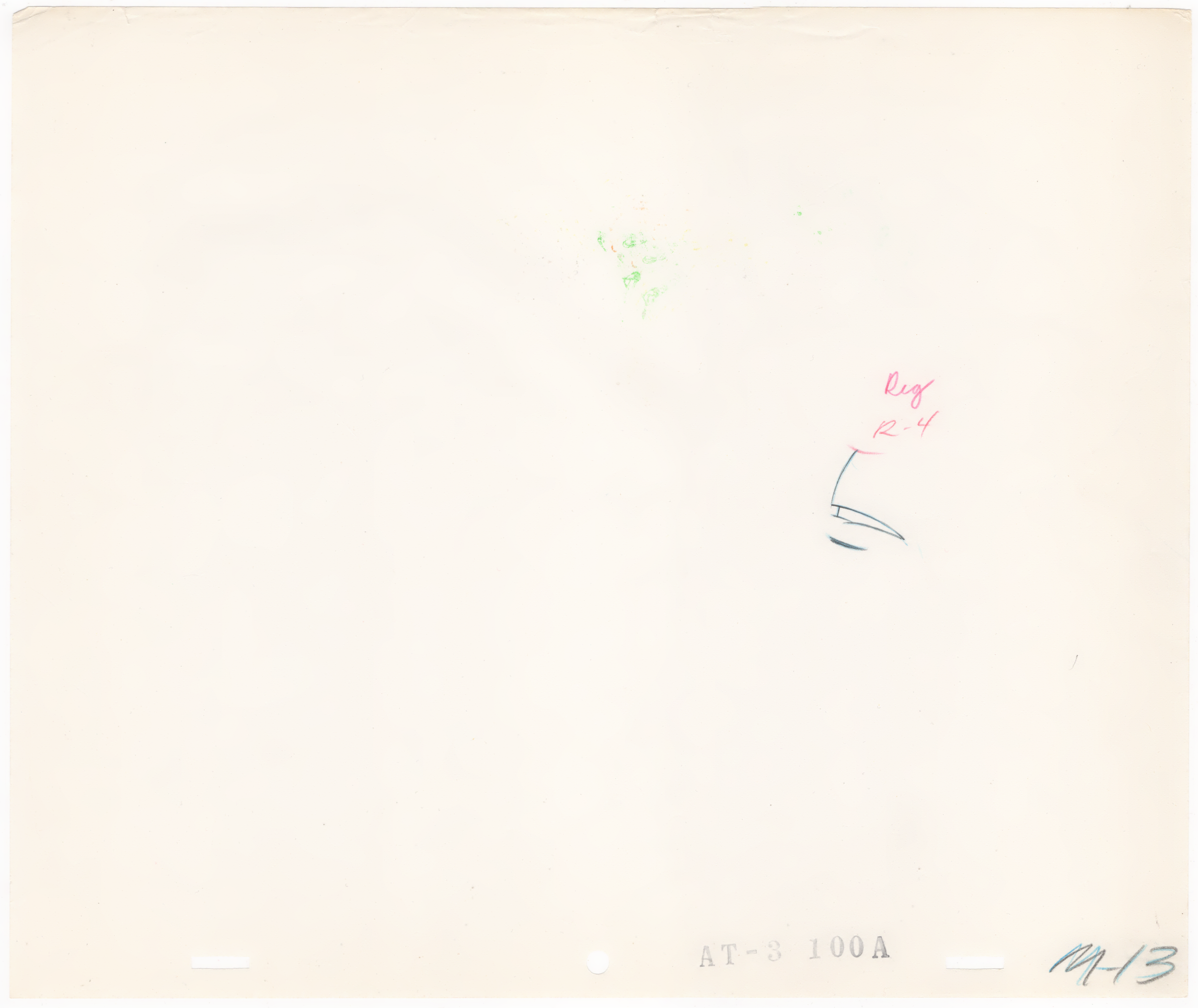Scientist Mouth Production Drawing (M-13)