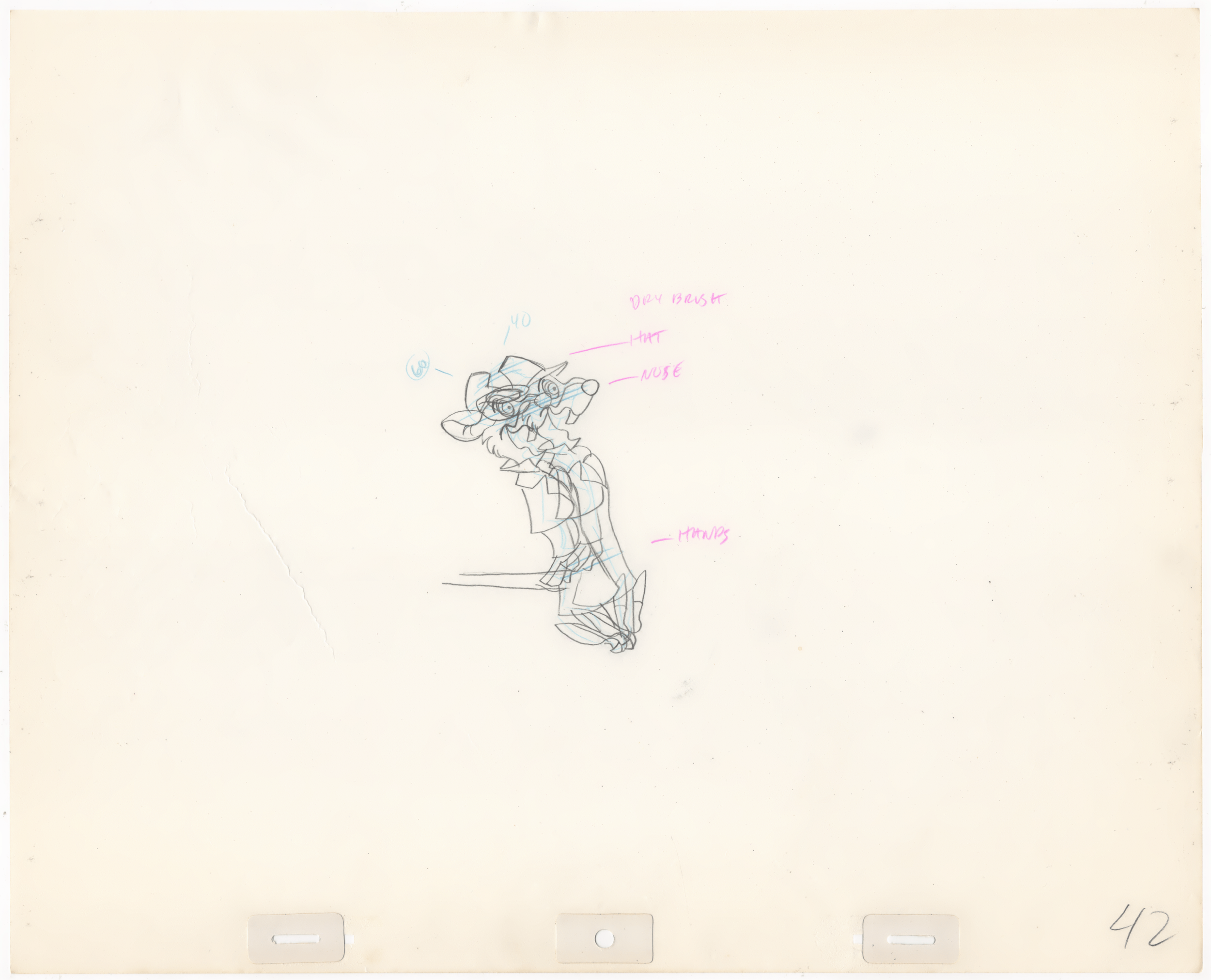 Basill Drawing Basil Production Drawing (42) — Animation Register
