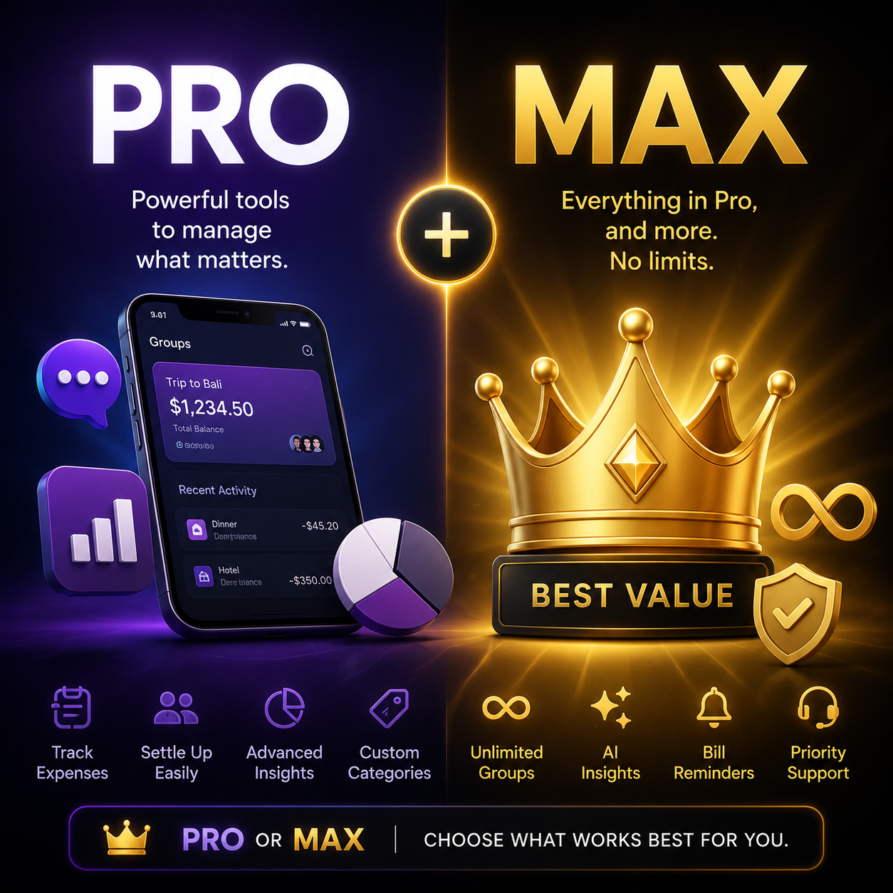 Pro vs Max Plans