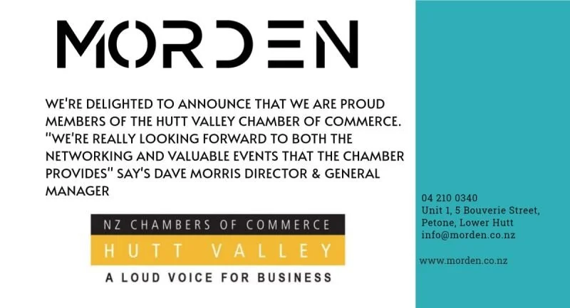 Morden Joins Chamber
