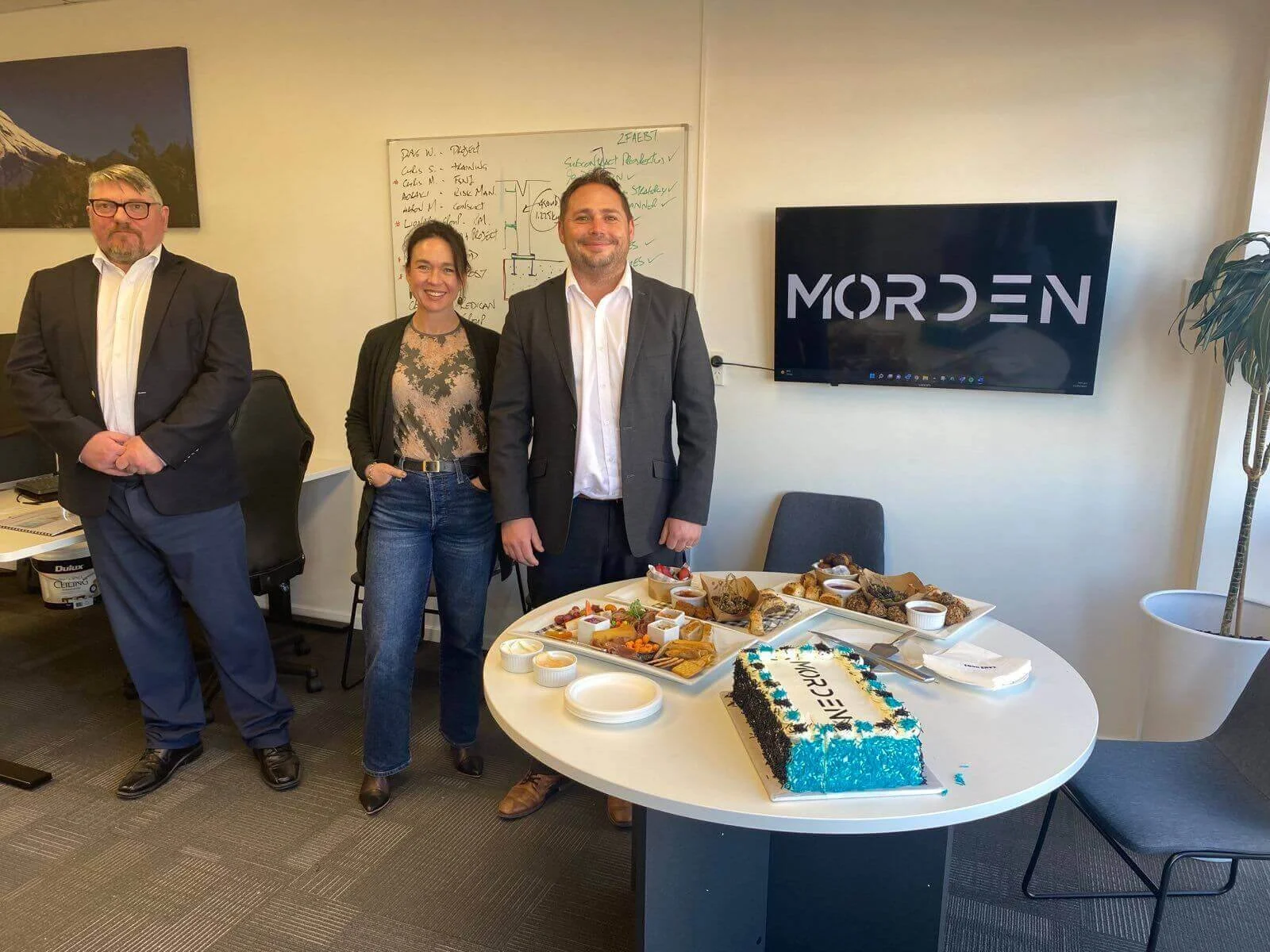 Morden turns one