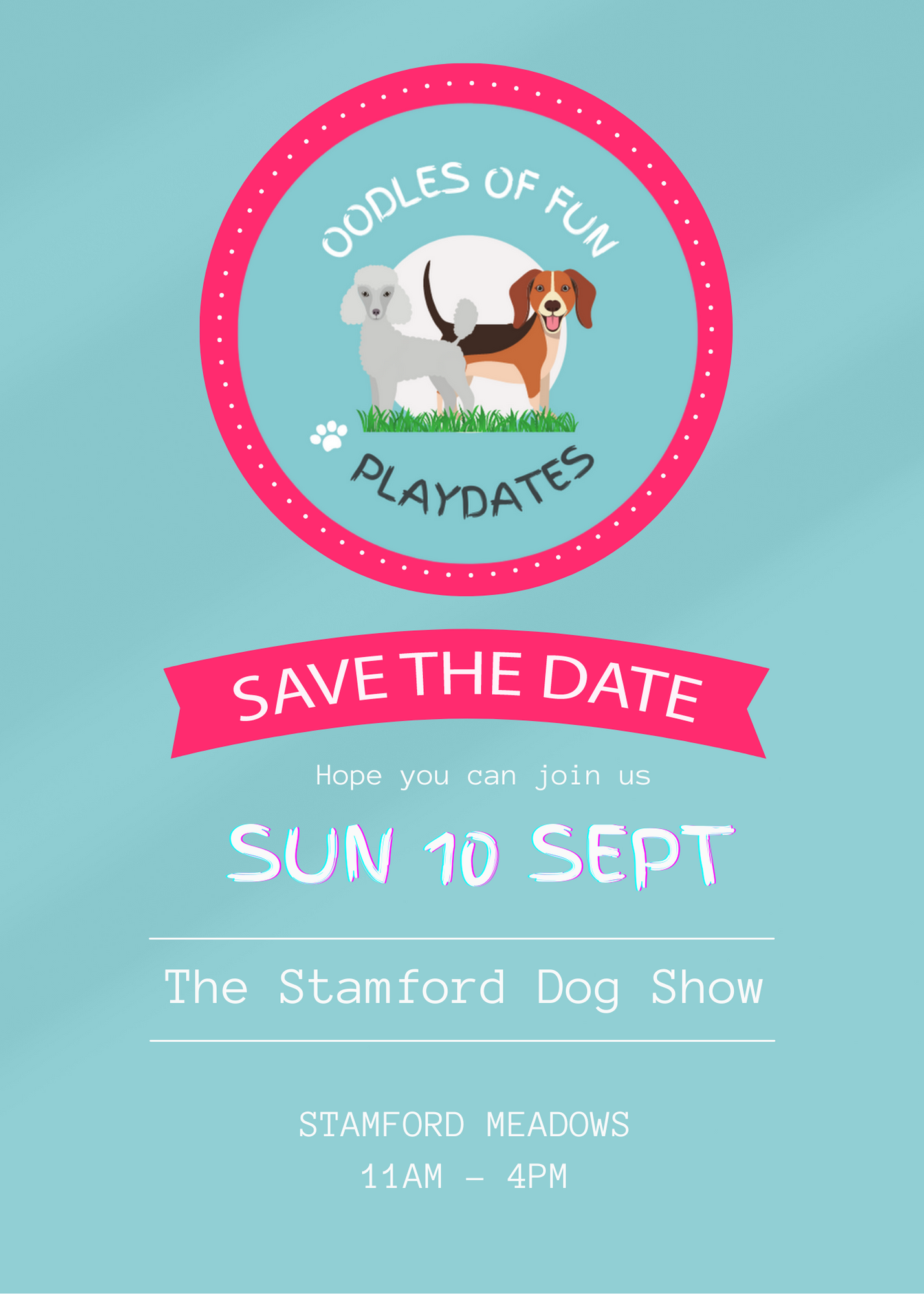 Stamford Dog Show...here we come!!