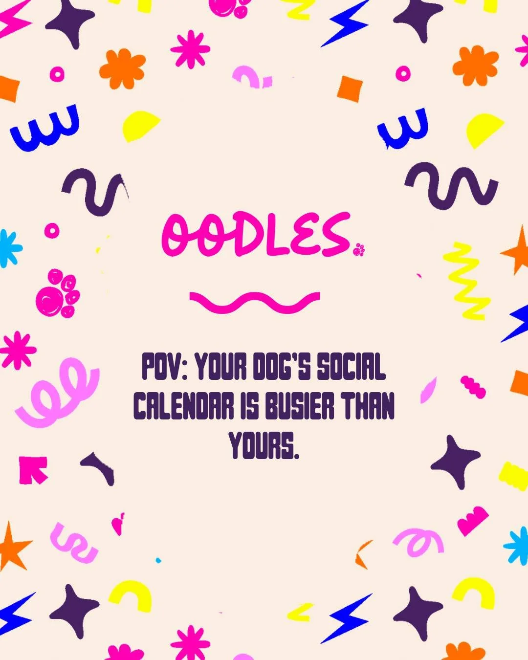 It&rsquo;s Monday, and the Oodles pups are already running full-speed into a week of zoomies, playdates, and tail-wagging adventures. Who else wishes they had this much energy on a Monday? 

Let&rsquo;s get the week started&hellip; the dog way!

#Ood