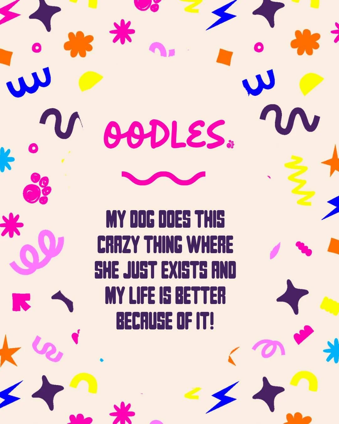No tricks. No special talents. No qualifications.
Just existing and somehow making every day better.

#OodleLife #OodleLove #OodleCommunity #OodleDog #Cavoodle #Cockapoo #Spoodle #DoodleDog #DogLife #DogHumour #FunnyDogs #LifeWithDogs #DogLovers #Dog