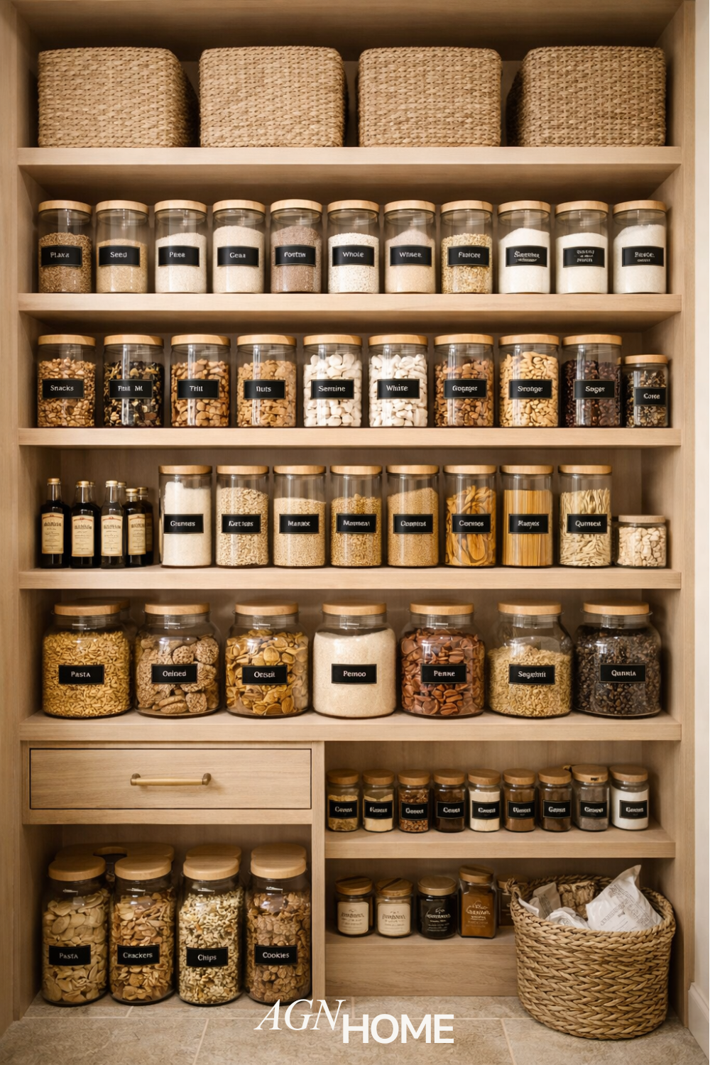 Dream Pantry Organization Ideas for a High-End, Minimal Look