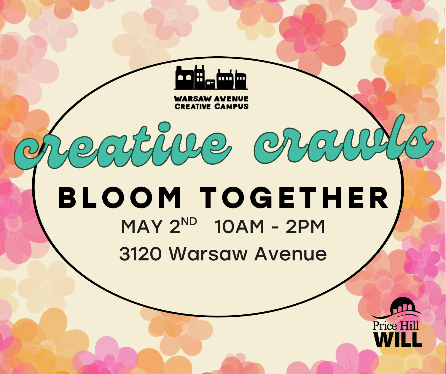 Creative Crawls Return May 2nd to the Warsaw Avenue Creative Campus&nbsp;