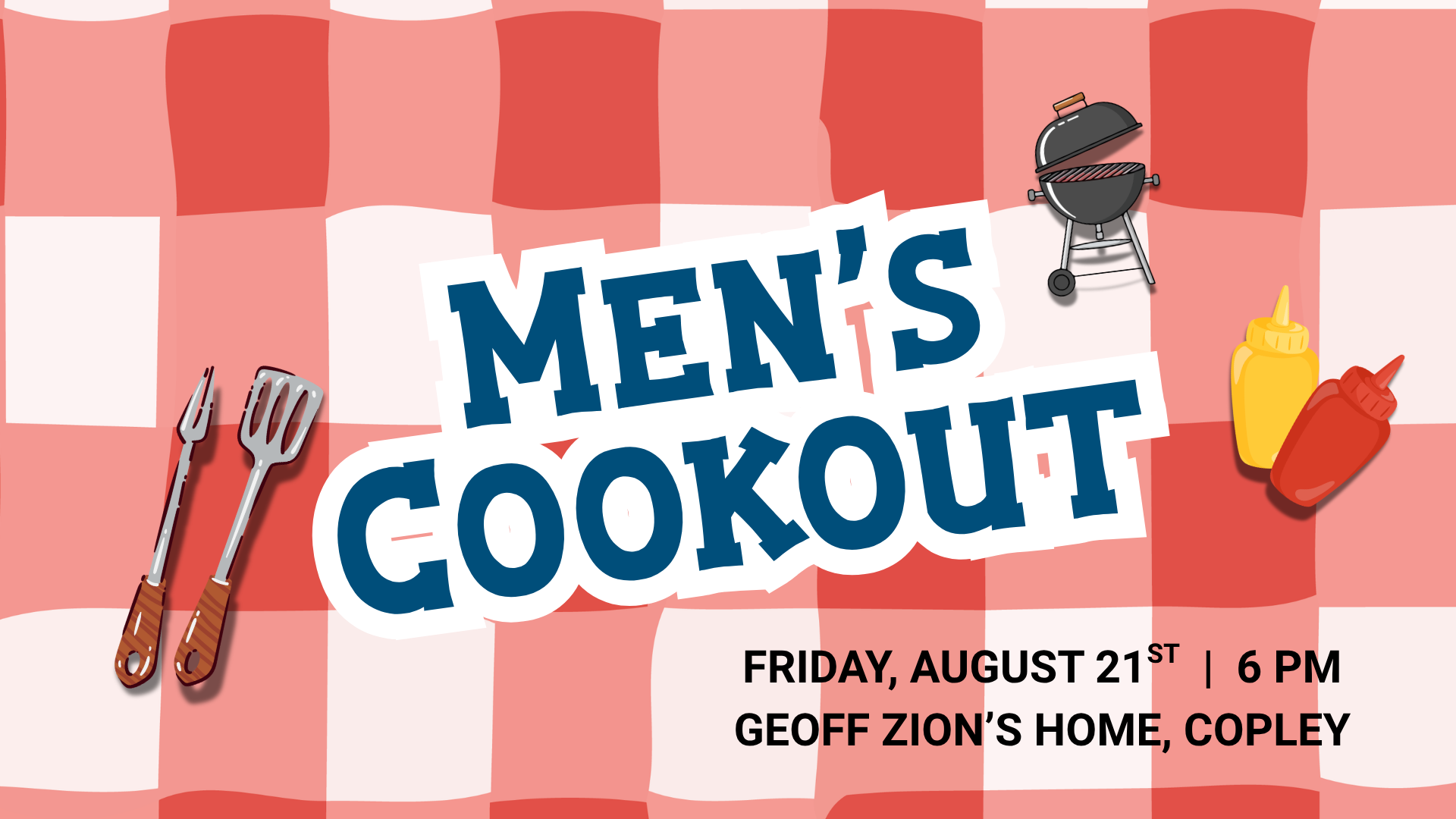 Men's End of Summer Cookout