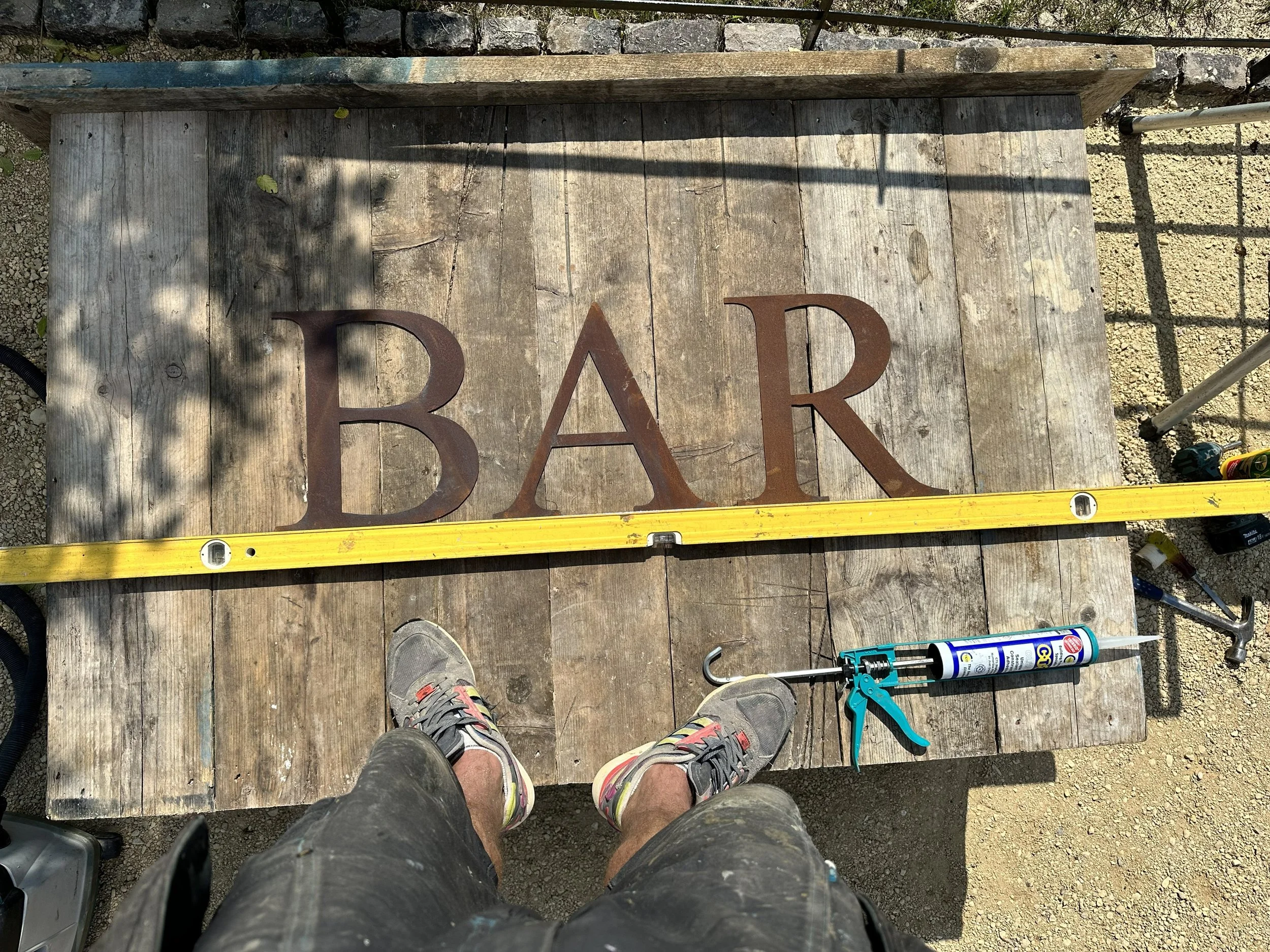 Summertime furniture - Castle Combe