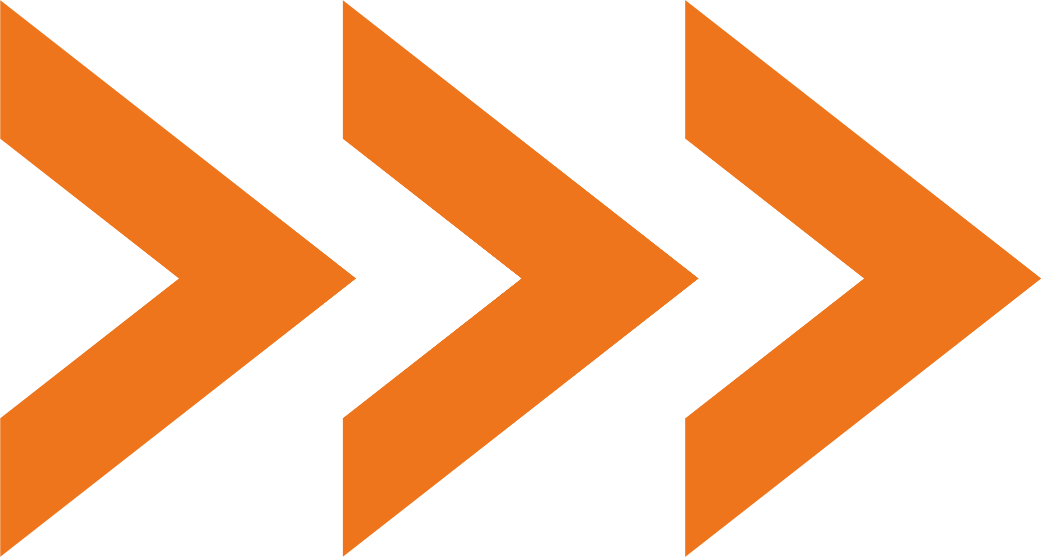 Abstrakte Grafik mit orangefarbenen Pfeilen, die nach rechts zeigen.