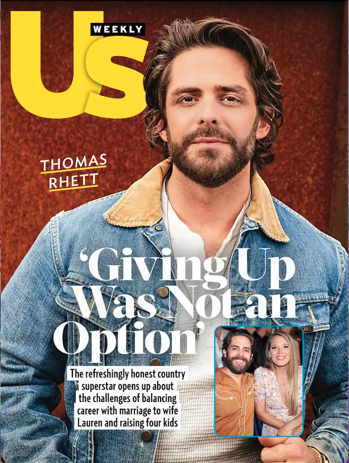 US Weekly cover of Thomas Rhett