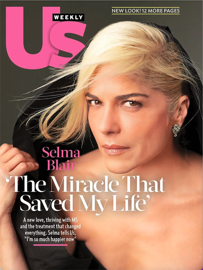 US weekly cover of selma blair
