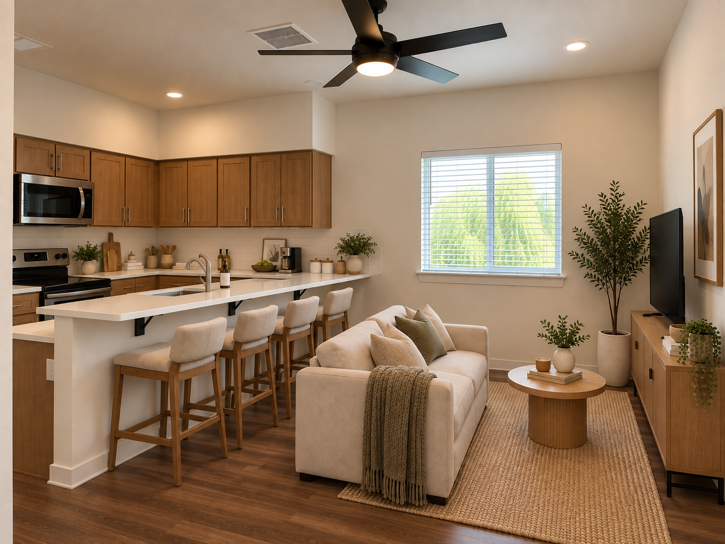 Unit 404 - Living - Kitchen.png
