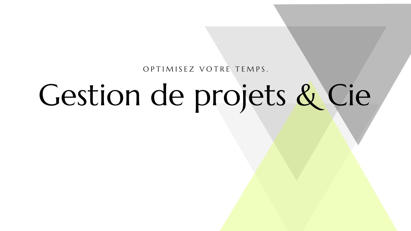 Gestion de projets &amp; Cie