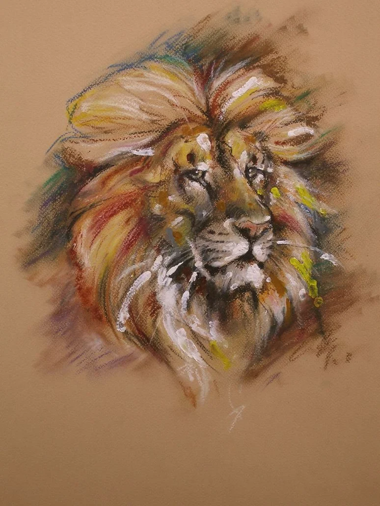 lion oil pastel.jpg