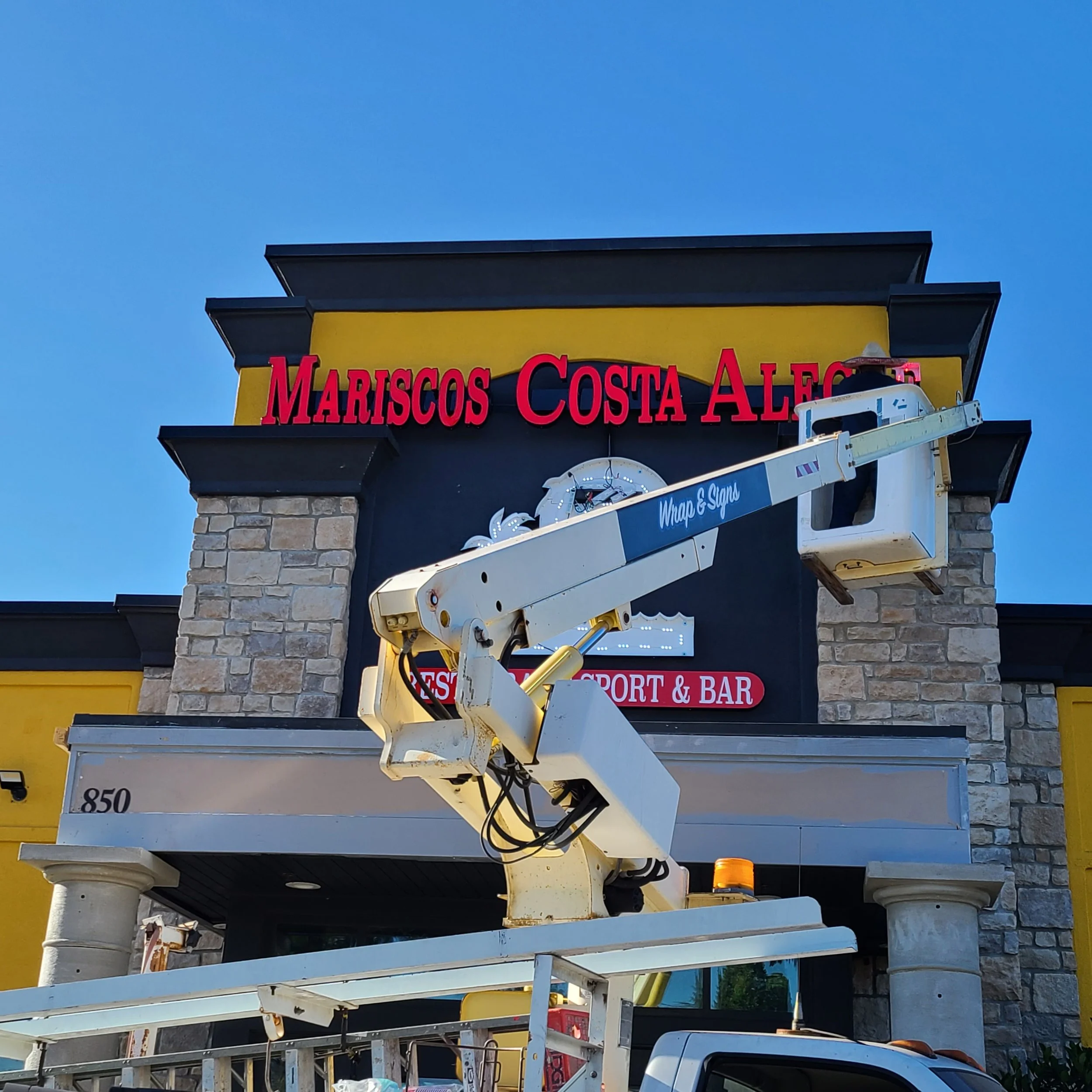 LED Sign Installment