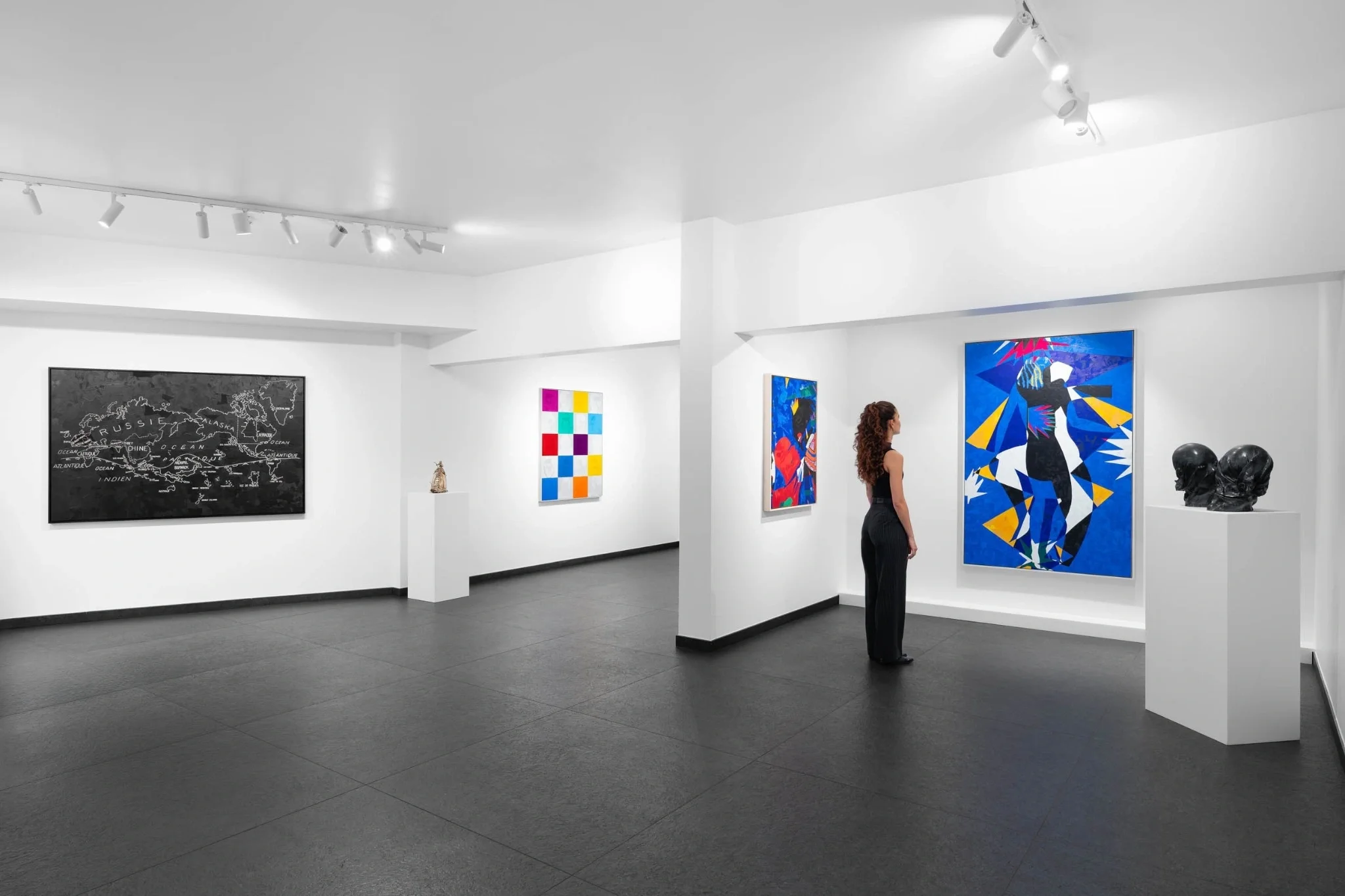 exhibition of Hank Willis THomas at Galleria Continua Paris