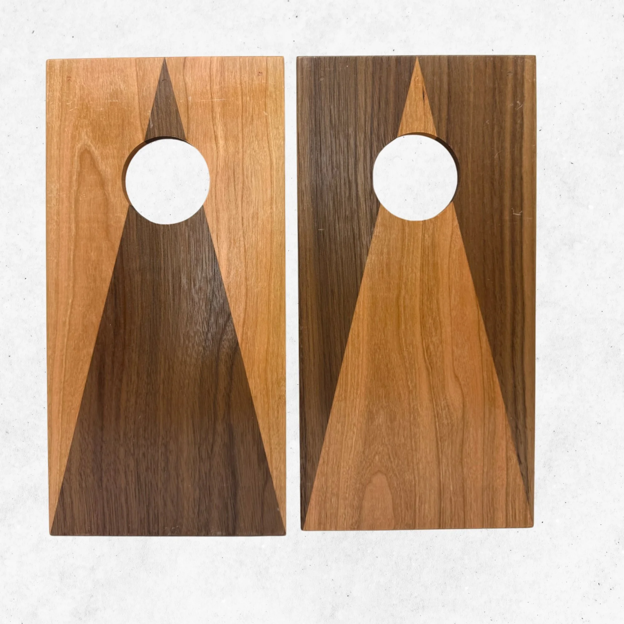 Wood variants for two-tone walnut and cherry