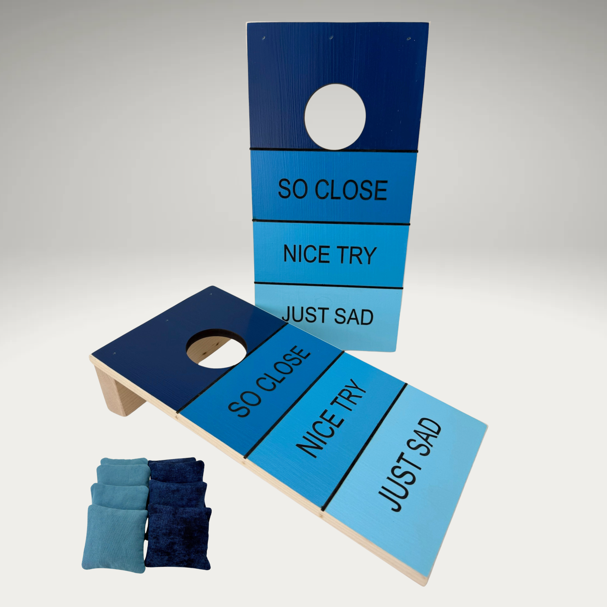 Tabletop Mini Cornhole: So Close