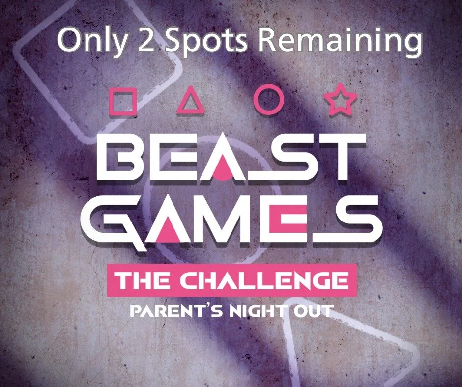 Only 2 spots remain for Beast Games The Challenge Parents Night Out. Don&rsquo;t miss out! Register today in the MyStudio app or at https://cp.mystudio.io/e/?=ssata/14161/777328//1769540746