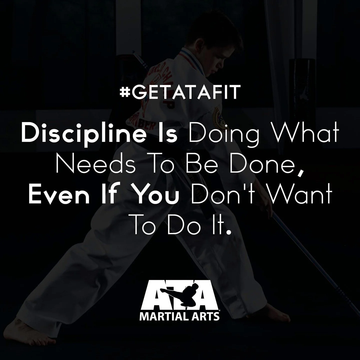 Discipline is to obey what is right.