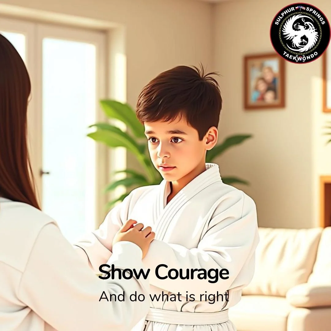 True courage is doing the right thing when no one is watching.

In martial arts, students are taught that character matters as much as skill. They learn honesty, respect, and integrity&mdash;because advancement isn&rsquo;t just about technique, it&rs