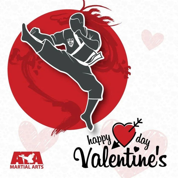 Happy Valentine's Day from your friends here at Sulphur Springs ATA Martial Arts.