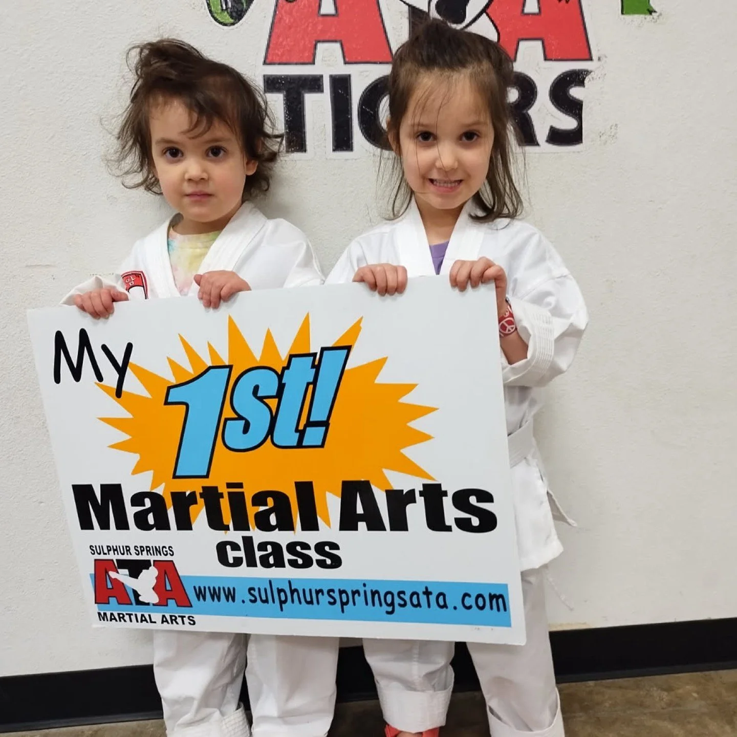 We&rsquo;re so proud to welcome Halle and Lizzy into our ATA family. Congrats on your first steps on the journey to black belt!