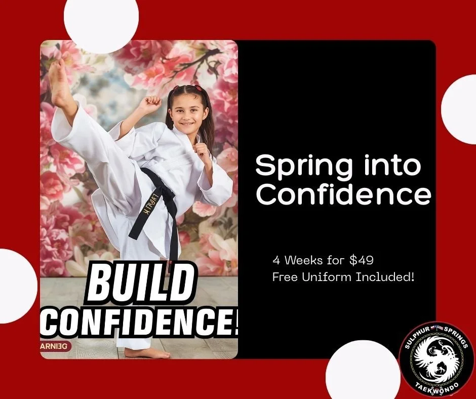Spring Break is the perfect time to reset, recharge&hellip; and help your child come back even stronger! 🌸💪

One of the biggest benefits of martial arts is CONFIDENCE. At Sulphur Springs ATA Martial Arts, students gain confidence step-by-step as th