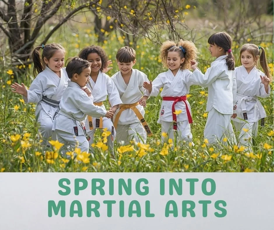 Spring brings extra energy&mdash;why not put it to good use? 🌞
Martial arts helps kids stay active, improve coordination, and develop healthy habits that last a lifetime.

🥋 Limited Spring Offer:
4 Weeks for $49 + a FREE uniform

Spots fill fast!
?