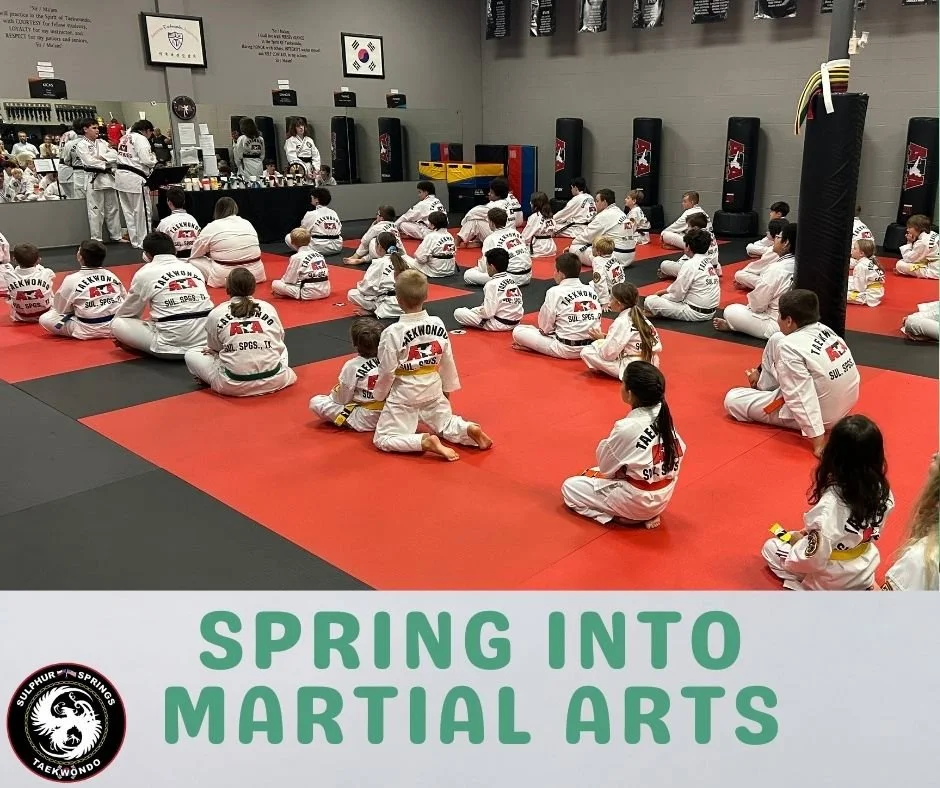 Spring is better together. 🌼
At Sulphur Springs ATA Martial Arts, students become part of a supportive community that encourages growth, effort, and respect.

🌟 Spring Special:
4 Weeks for $49 + FREE uniform

👉 www.sulphurspringsata.com
 | 📞 903-
