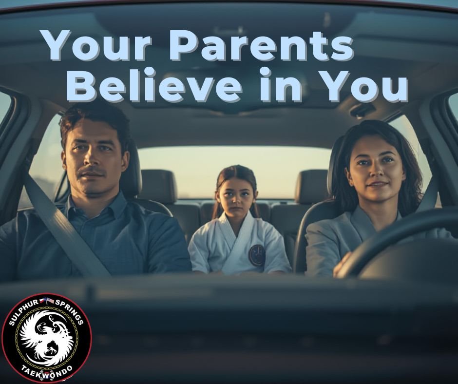 💙 Your parents believe in you. 💙

Every class at Sulphur Springs ATA Martial Arts is powered by more than kicks and punches&mdash;it&rsquo;s powered by encouragement from moms and dads who believe in their child&rsquo;s potential. When students kno
