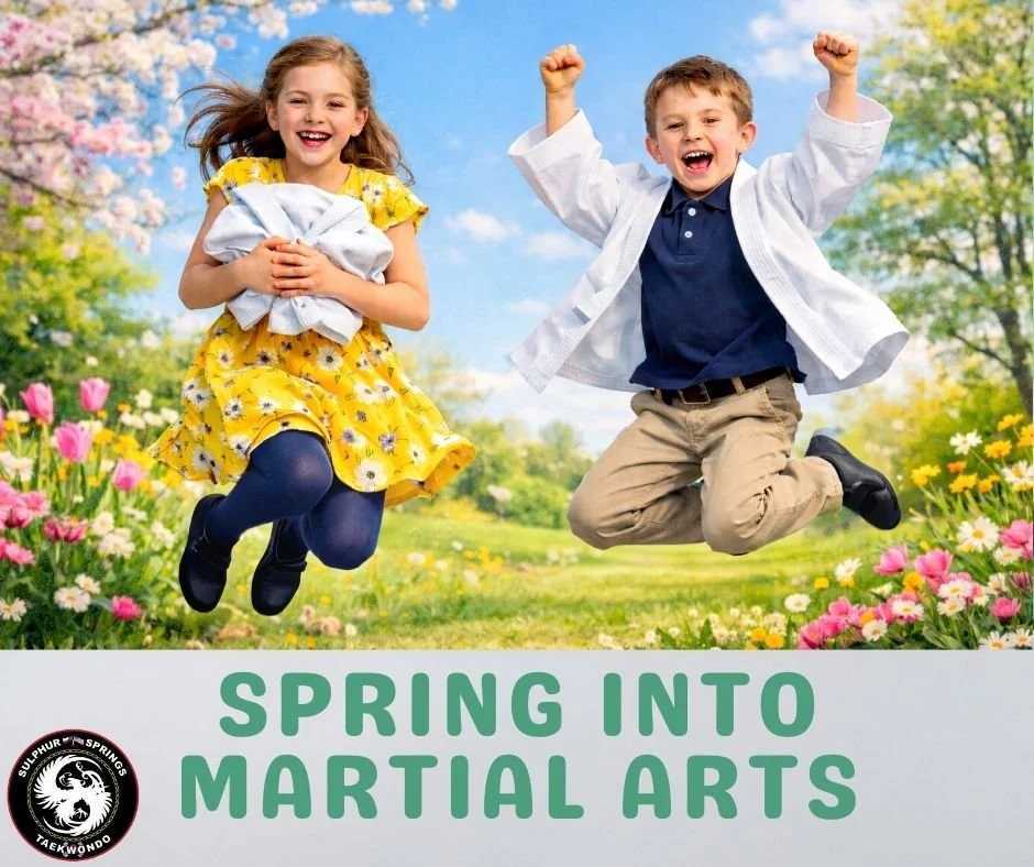 The weather is warmer&mdash;now it&rsquo;s time to spring into action! 🌞🥋
Give your child a fun, structured activity that builds confidence and character.

🌟 4 Weeks for $49
🎁 FREE uniform included

Enroll today!
👉 www.sulphurspringsata.com
 | ?