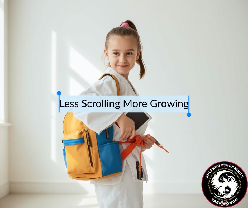 Less scrolling. More growing.

This summer, trade screen time for confidence, focus, fitness, and fun. Your child will gain skills that no app can teach.

🥋 Start your martial arts journey today! Visit www.sulphurspringsata.com or call 903-243-8767 