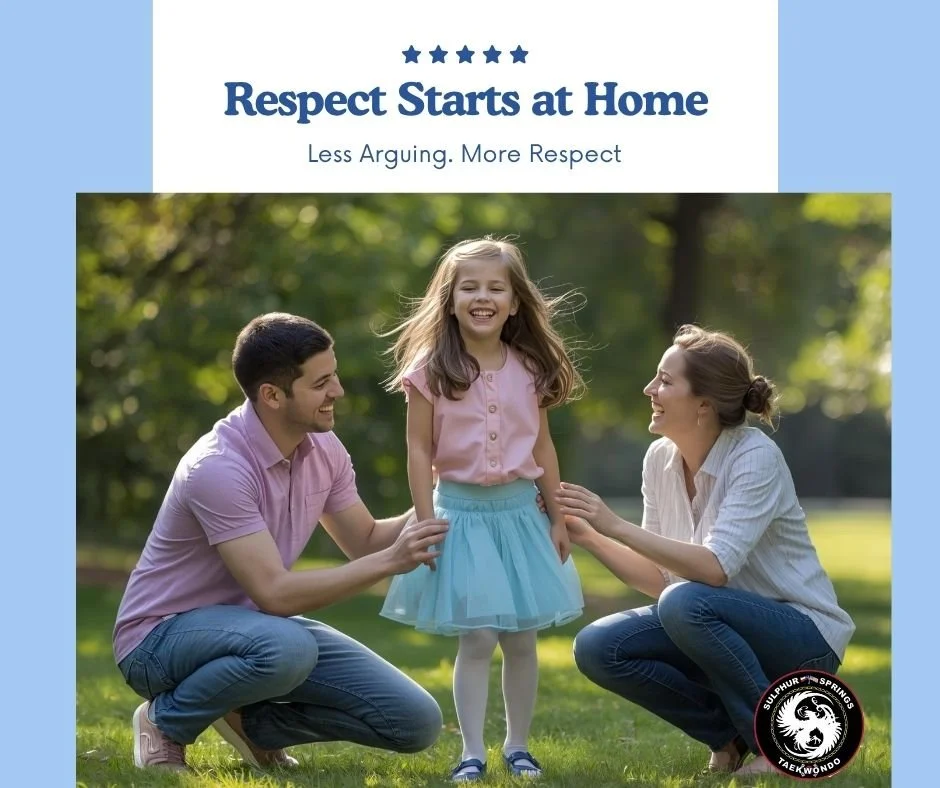 Does your child struggle with talking back when they're frustrated?

At Sulphur Springs ATA Martial Arts, we teach much more than kicks and punches. Every class reinforces the importance of respect, self-control, and listening the first time. Student