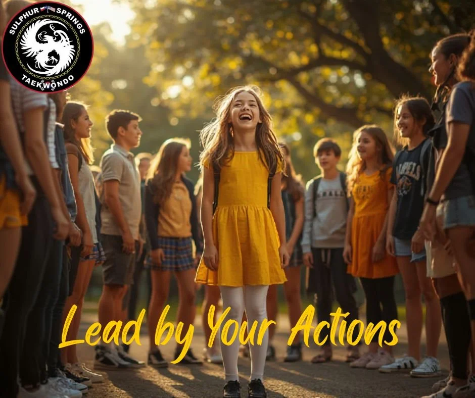 🌟 Leadership begins with your actions&mdash;not your words.

At Sulphur Springs ATA Martial Arts, students discover that true leaders set the example every day. They arrive prepared, work hard, show respect, help others, and never give up when chall