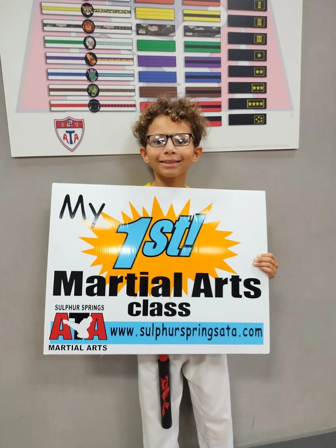 We are so proud to welcome Lincoln into our ATA family. Congrats on your first steps on the journey to black belt.
