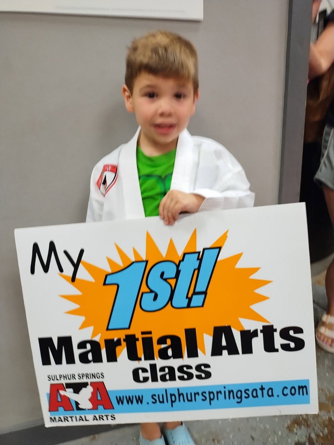 We are so proud to welcome Carson into our ATA family. Congrats on your first steps in the journey to black belt!