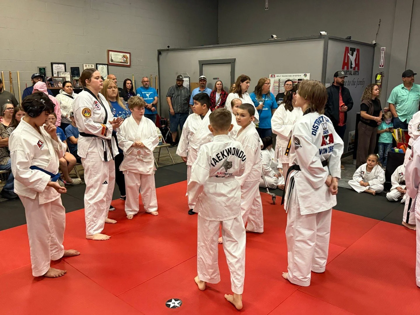 🥋 Your actions speak louder than your belt color.

The best leaders aren't always the loudest&mdash;they're the ones who show kindness, stay focused, work hard, and treat everyone with respect.

At Sulphur Springs ATA Martial Arts, we help students 