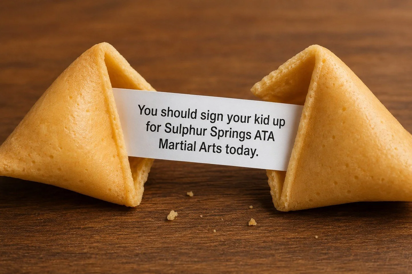 It's National Fortune Cookie Day.  We agree this is a great fortune!