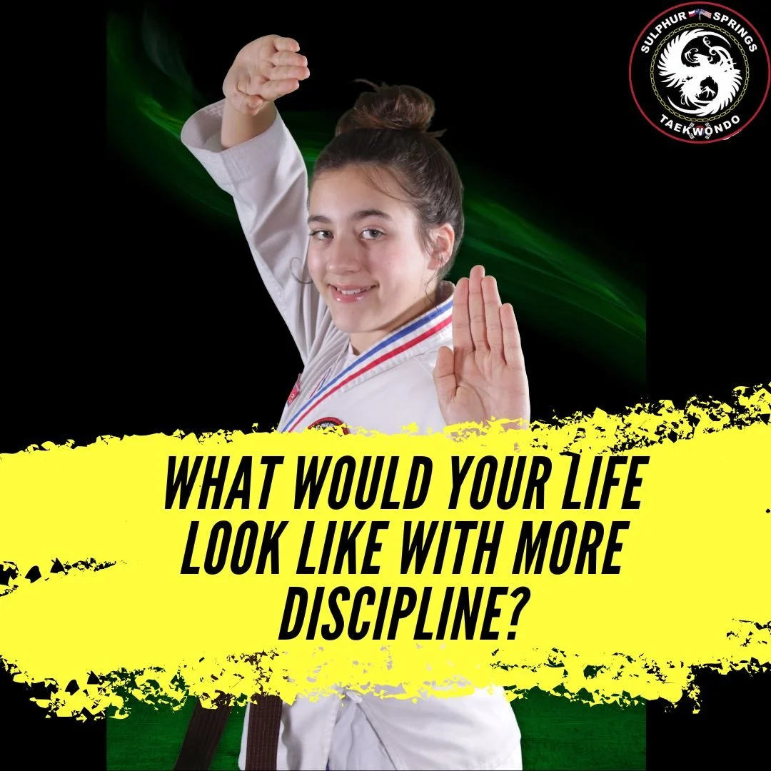 Discipline today leads to opportunities tomorrow. Help your child develop habits that lead to success in school and beyond.

🥋 Start your martial arts journey today! Visit www.sulphurspringsata.com or call 903-243-8767 to schedule your first class.
