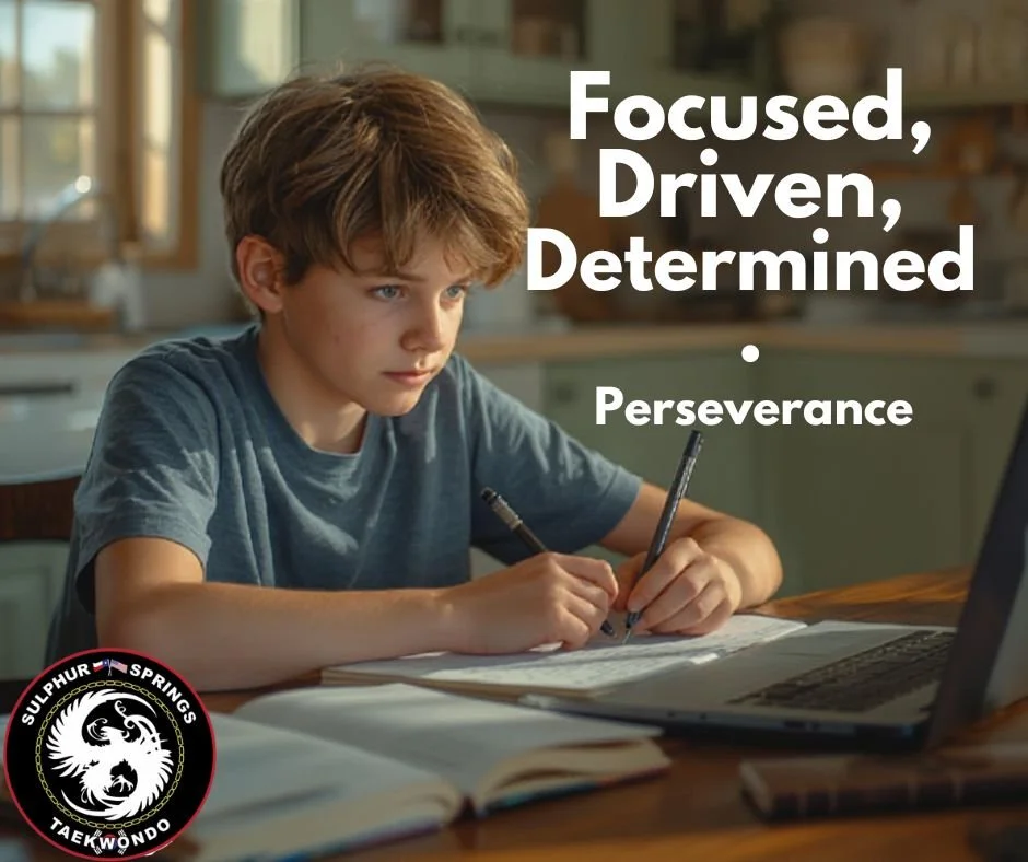 Learning to persevere through challenges prepares students for tests, homework, and life.

🥋 Start your martial arts journey today! Visit www.sulphurspringsata.com or call 903-243-8767 to schedule your first class.

#Perseverance #BackToSchool