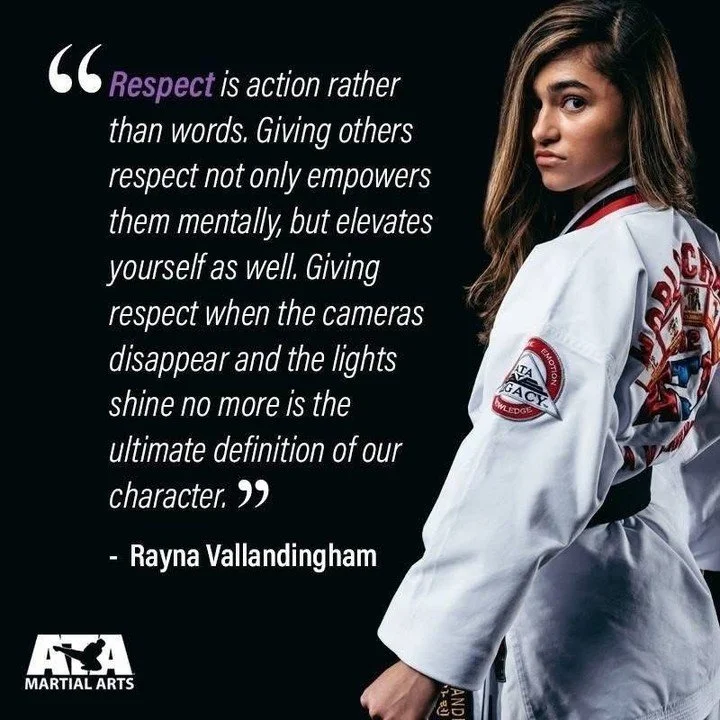 Respect is not what you know. It&rsquo;s what you do.