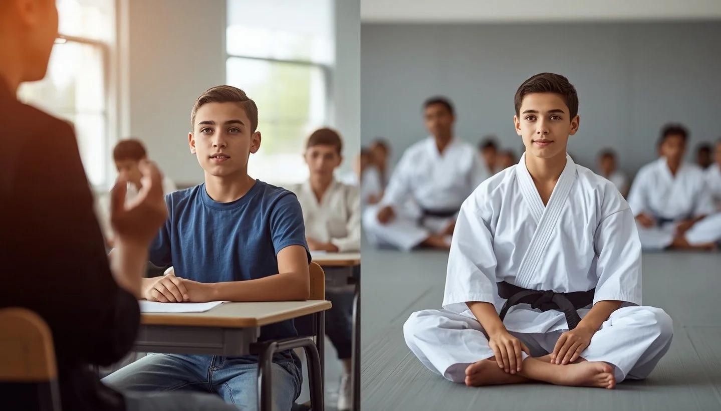 📚 School is back in session! One of the biggest challenges students face is staying focused in the classroom.

Martial arts teaches students to concentrate, follow directions, and give their full attention to the task at hand. Those same skills carr