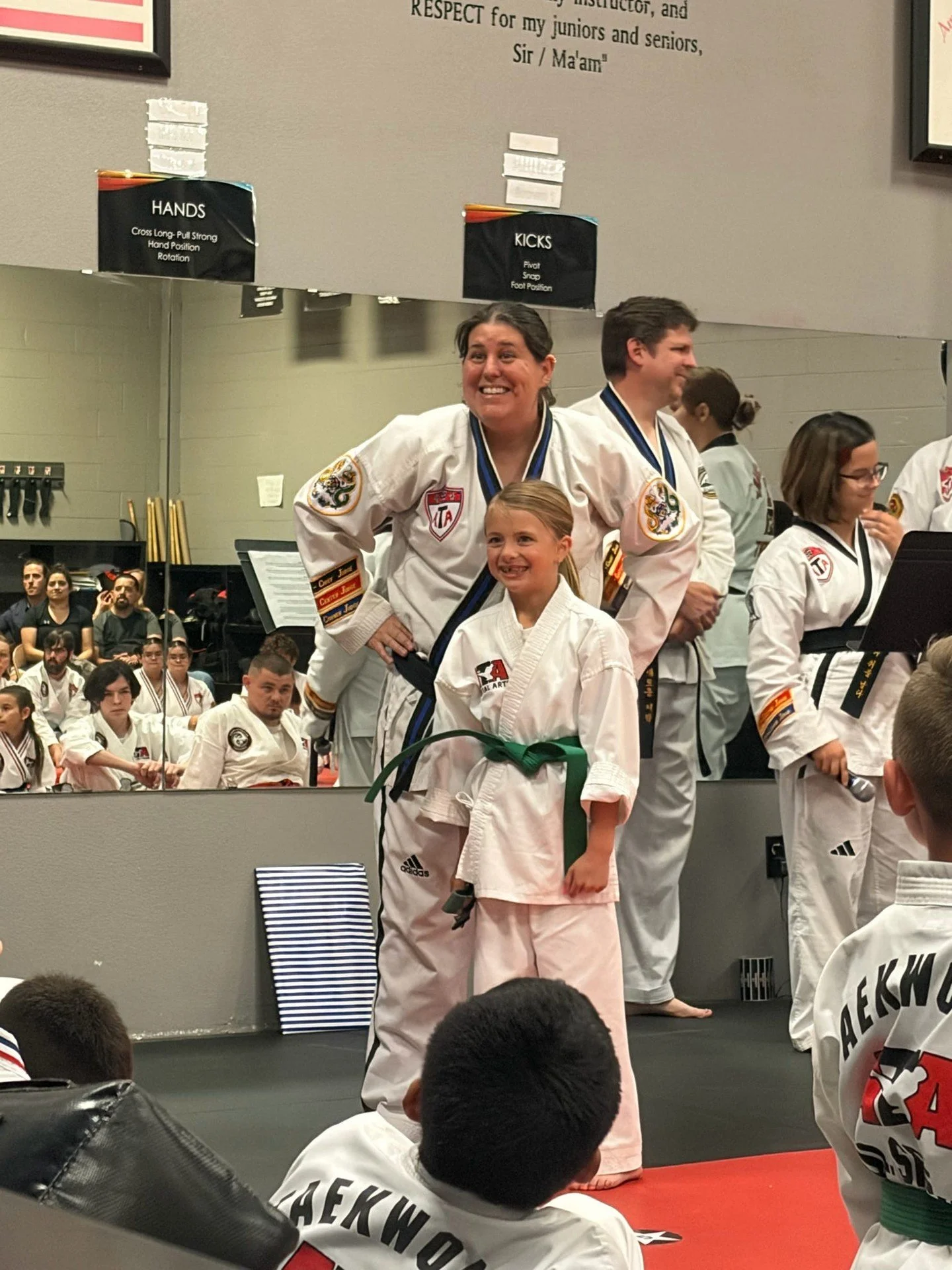 Every belt is a goal.

Every stripe is progress.

Every class is another step forward.

Martial arts teaches children that big accomplishments happen one small step at a time.

That same mindset helps students tackle homework, projects, and academic 