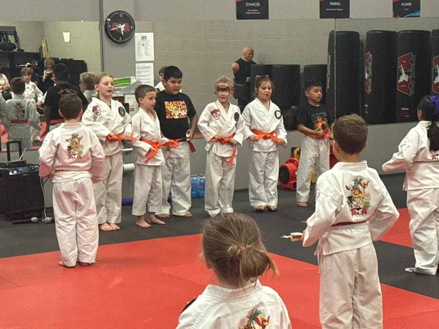 When it's your final class in Tigers before moving to the older Martial Arts Kids program, you lead the bow out promise 😁🥋🐯