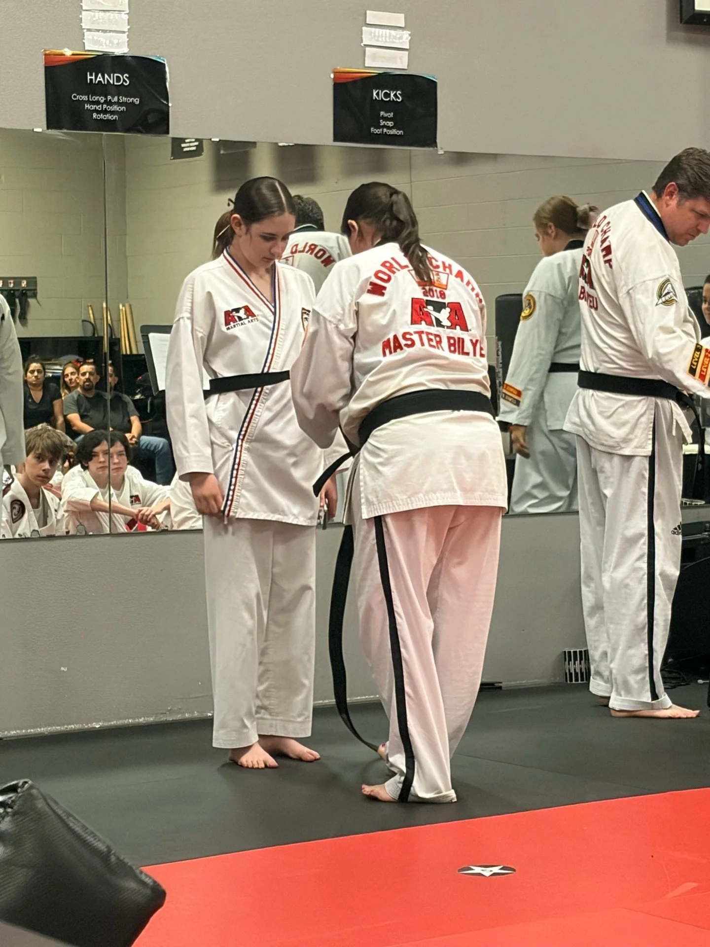 School isn't always easy.

Neither is earning a black belt.

Martial arts teaches students that mistakes aren't failures&mdash;they're opportunities to improve.

Instead of giving up, students learn to try again, work harder, and keep moving forward.