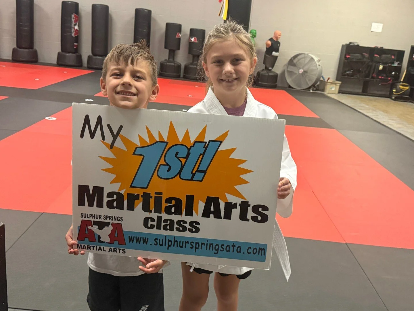 Are proud to welcome Abel and Ashley into our ATA family. Congrats on your first steps on the journey to black belt!