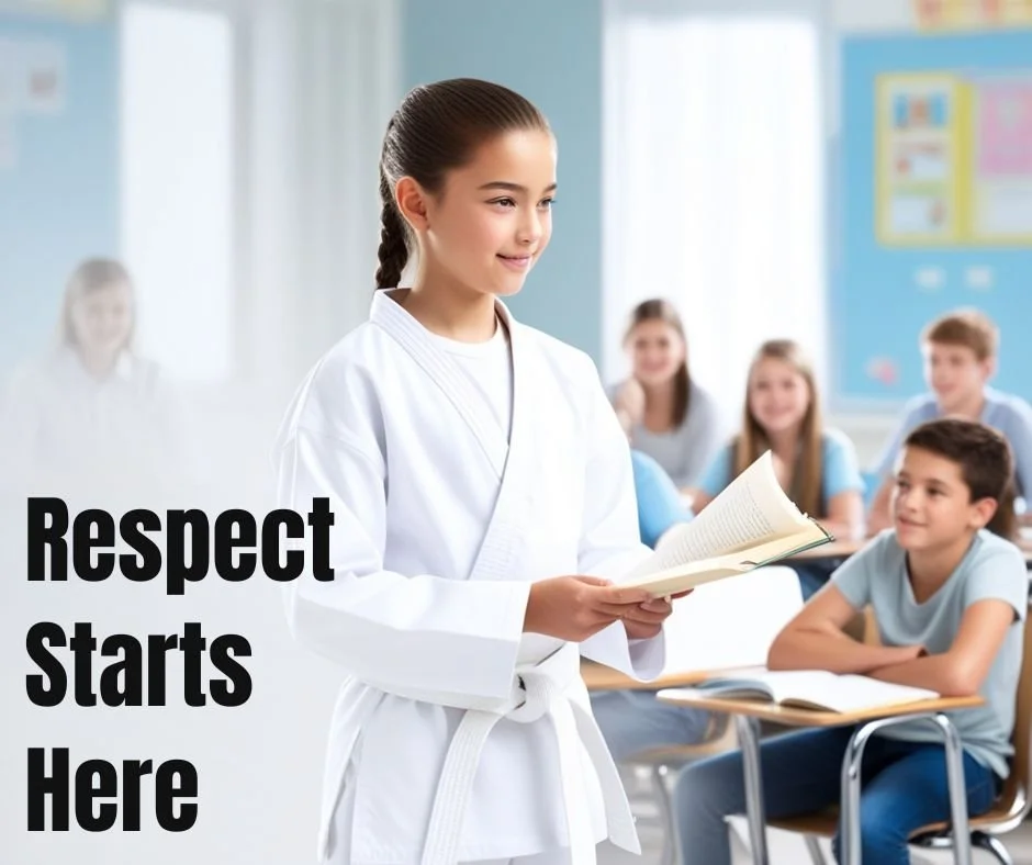 At Sulphur Springs ATA Martial Arts, students learn to listen attentively, follow directions, and show courtesy to instructors. Those same habits carry into school, helping students build stronger relationships with their teachers and classmates.

Re