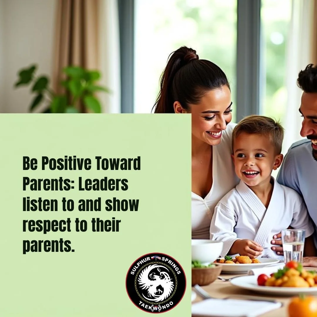 The way children speak to their parents matters.

A cheerful "Good morning," a sincere "Thank you," or simply responding with respect helps create a happier home. These everyday choices build confidence, strengthen relationships, 