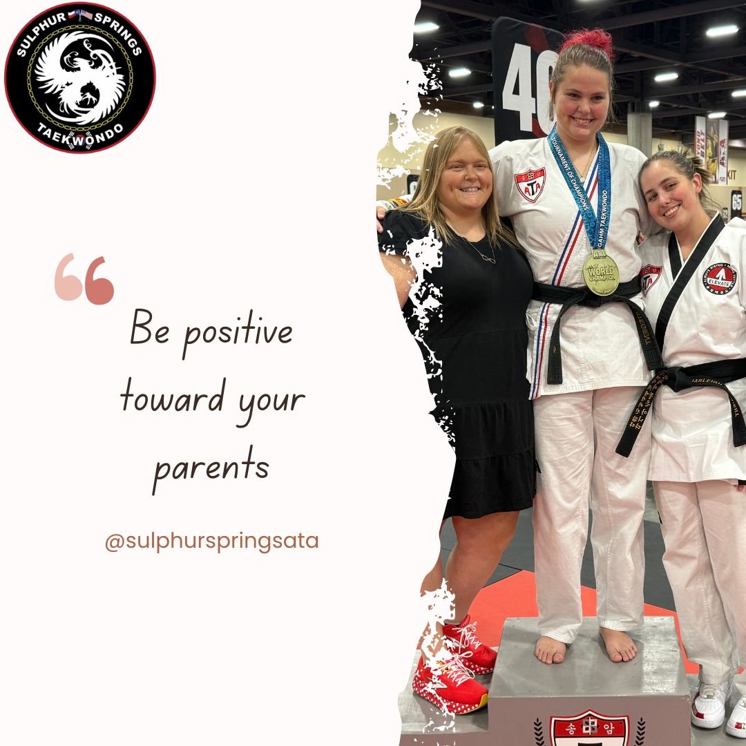Your parents are your biggest fans.

They cheer you on, encourage you through challenges, and make sacrifices every day to help you succeed. One of the best ways children can build strong character is by showing appreciation with a positive attitude.